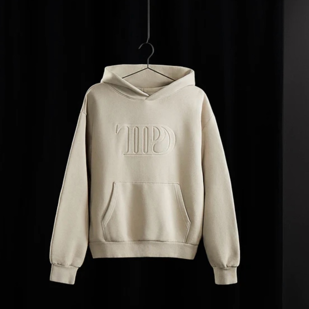 New Taylor Swift Tortured Poets Department Beige Hoodie 3XL